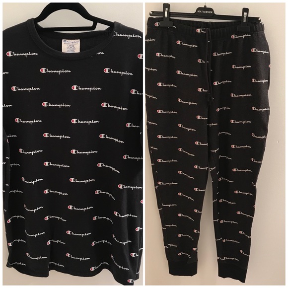 Champion Other - CHAMPION Men’s jogger tshirt and pant set